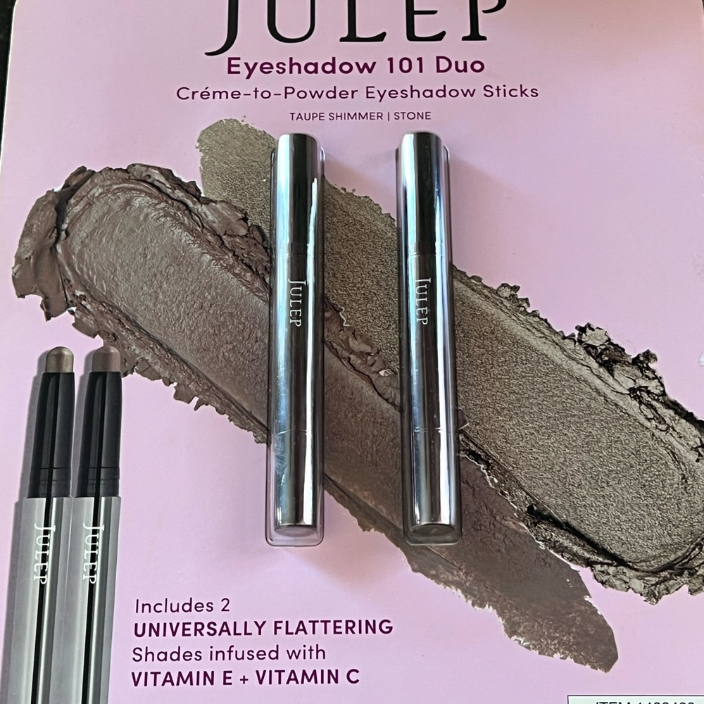 Julep Eyeshadow 101 Duo - Taupe Shimmer & Stone